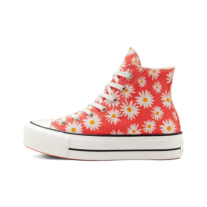 Converse Chuck Taylor All Star Platform High 'Camp Daisies' Women's