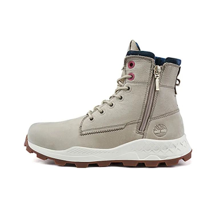 Timberland Brooklyn Side Zip Boots 'Beige Nubuck'