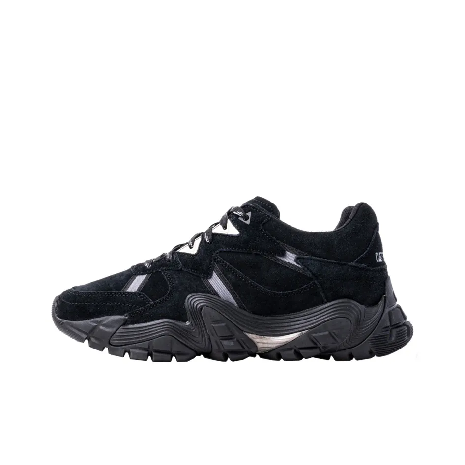 CAT Re-Powered Lunar Rover Vapor Low-Top Chunky Sneakers Unisex Quantum Black