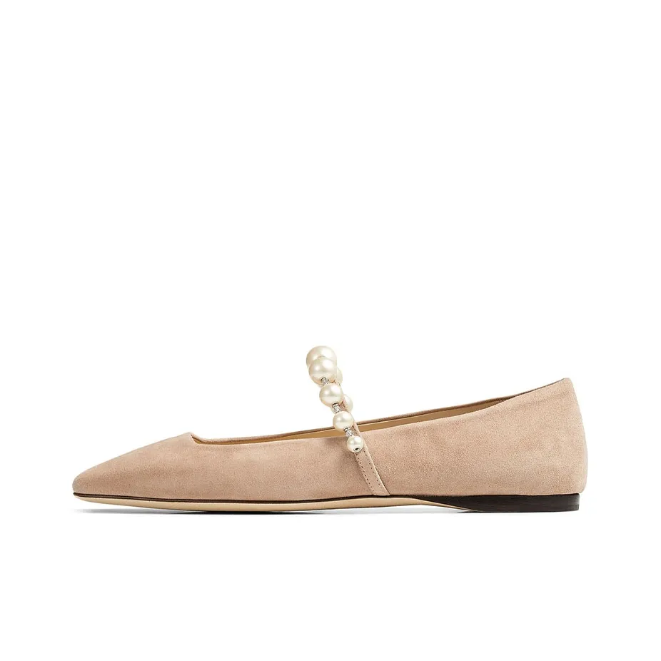 Jimmy Choo Ade Square toe Ballerina Shoes