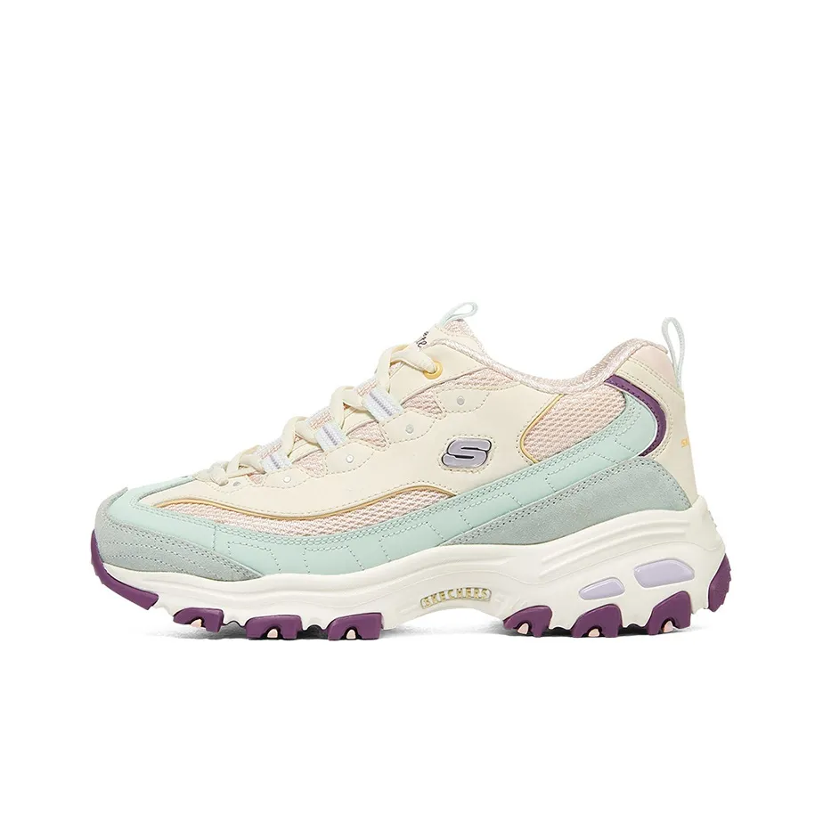 Skechers D'Lites 1.0 'Blue Yellow Pink' Women's