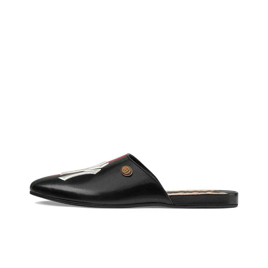 GUCCI New York Yankees X GUCCI Women's Princetown Slipper 'Black' Women's