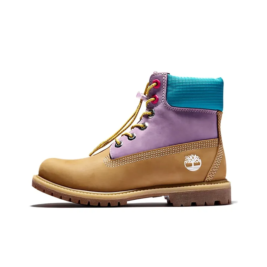 Timberland PREMIUM Abrasion Resistant Short Outdoor Boots Women's Blue Purple