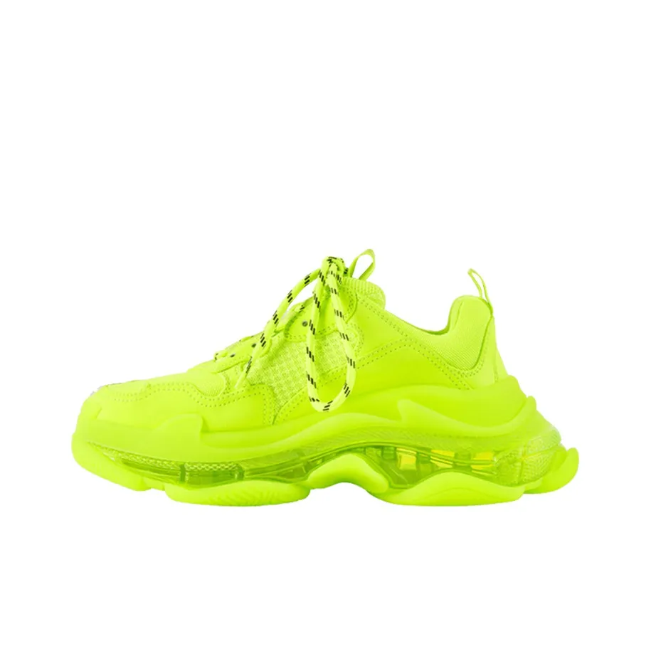 Balenciaga Triple S Clear Sole Yellow Women's