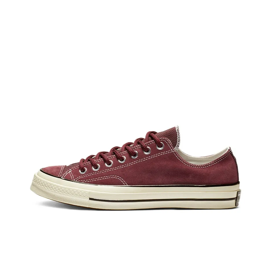 Converse 1970s Low Top Canvas Shoes Unisex Burgundy