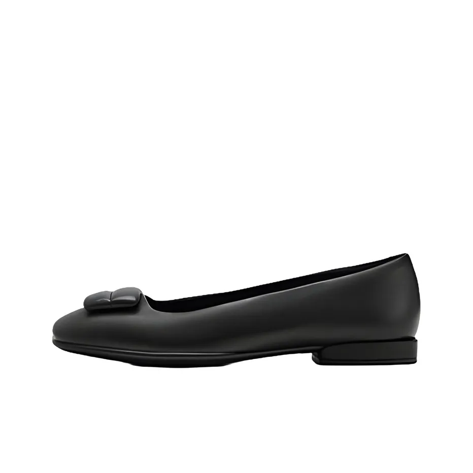 Ecco Annie Series Casual Single Shoes Women's Black