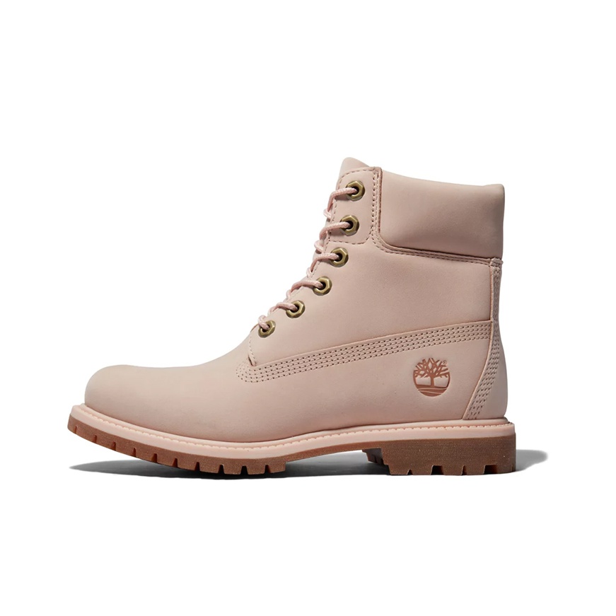 Pink knee high timberland boots best sale