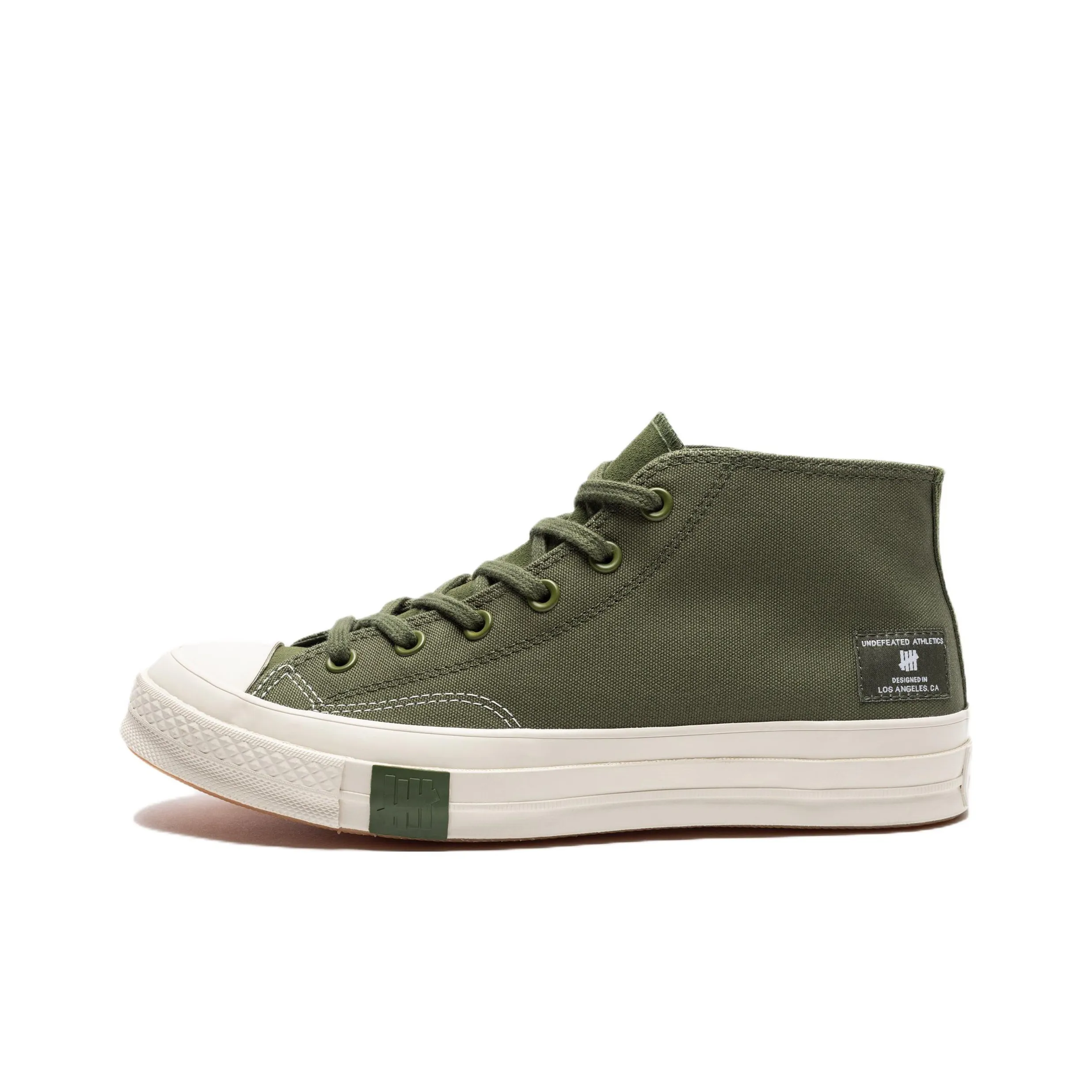 UNDEFEATED x Converse Chuck 70 MID Топ Кеды Унисекс Зеленый Белый