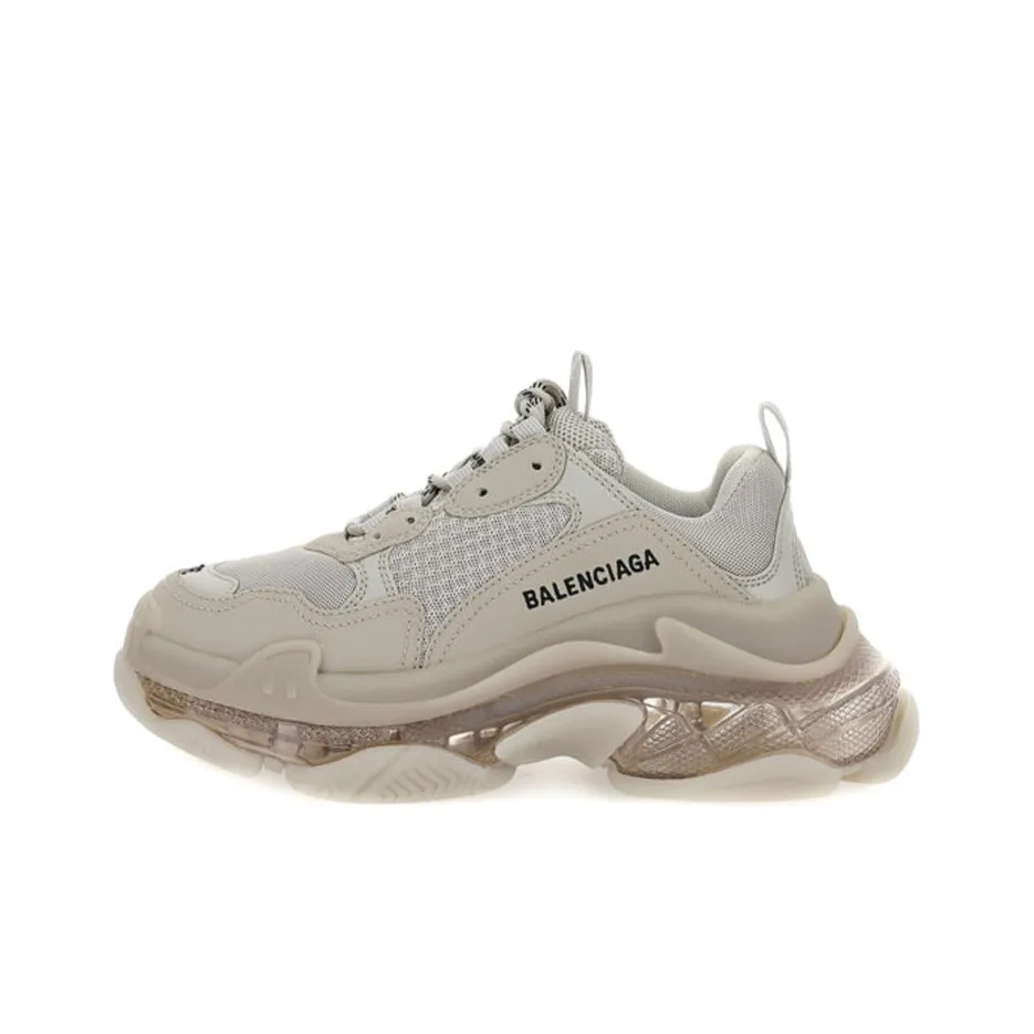 Balenciaga Triple S Sneaker 'Clear Sole Beige' Women's