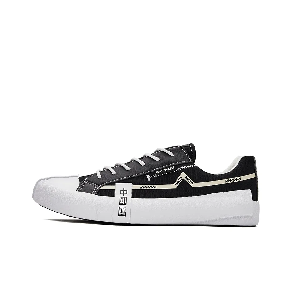 Erke Canvas Shoes Low Top Men's