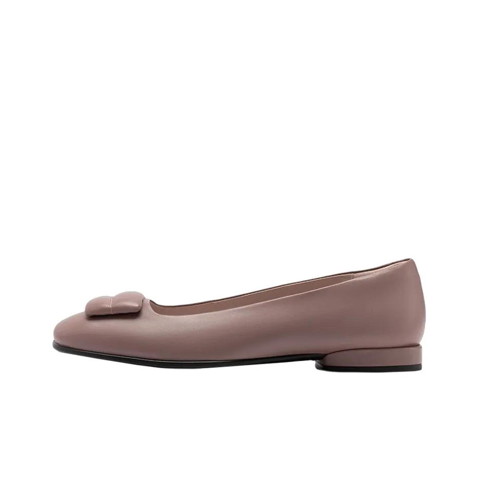 Ecco Casual Single Shoes Women's Pink
