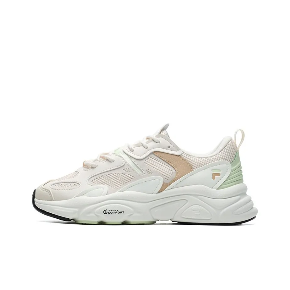 FILA Mars 2 Low Top Daddy Shoes For White/Pink Women's