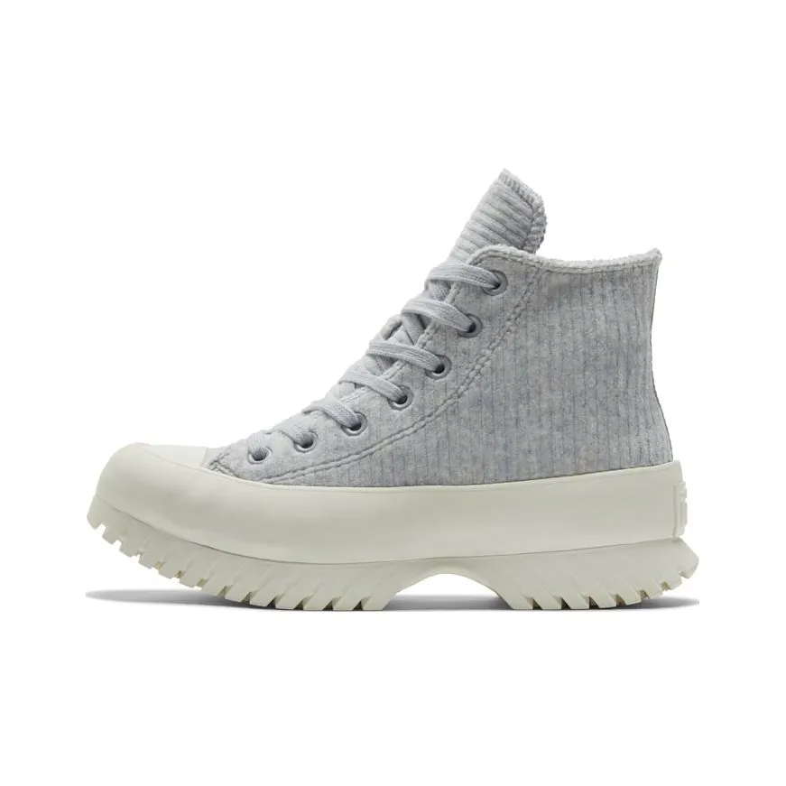 Converse Chuck Taylor All Star Lugged 2.0 High 'Striped Knit Gravel'