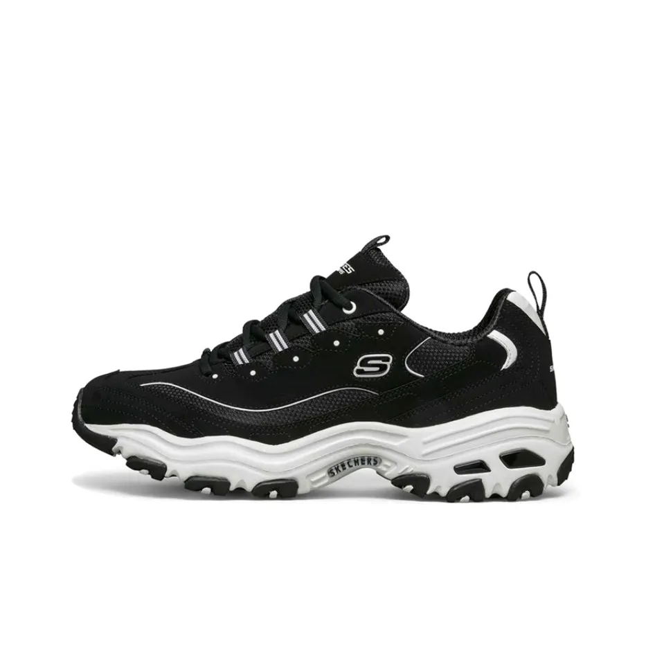 Skechers D'lites Running Shoes Black/White