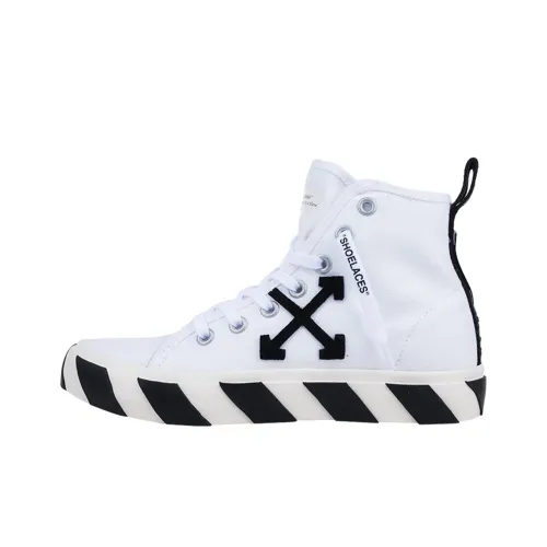 Off Белый Vulcanized Кеды MID Топ Мужские
