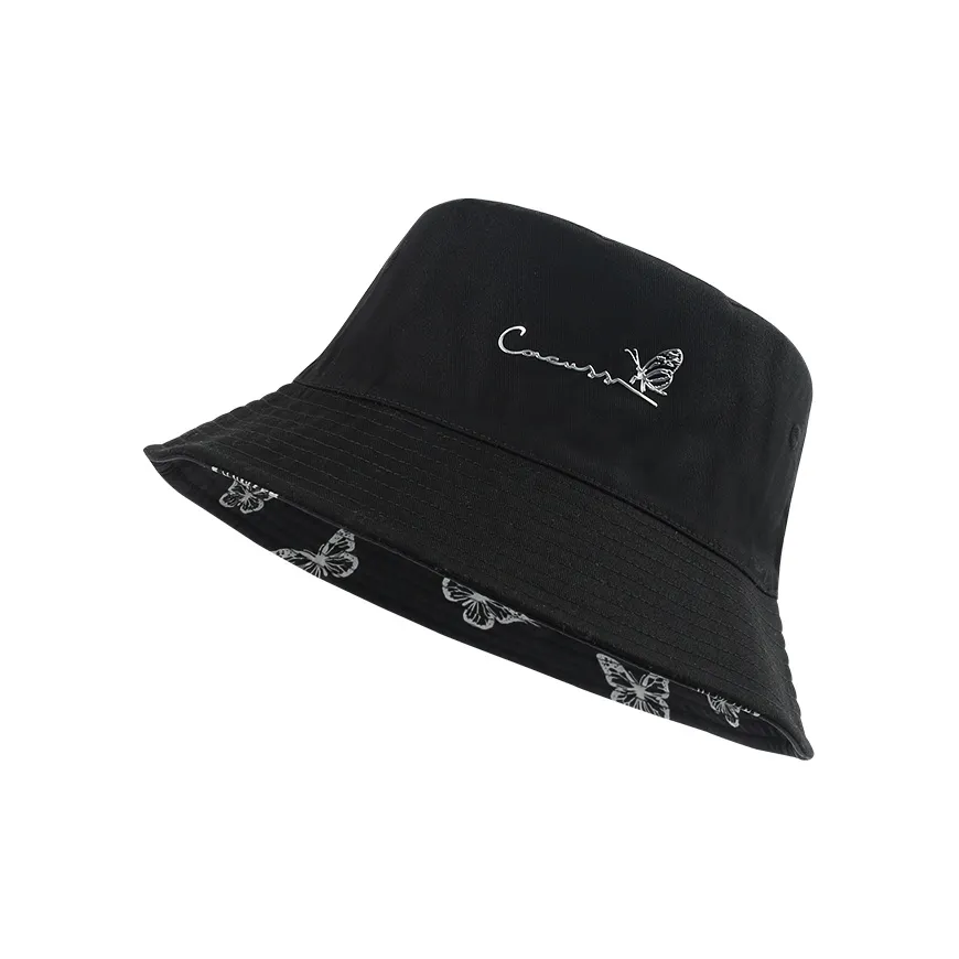 CACUSS Junior Cotton Bucket Hats Унисекс Черный Бежевый