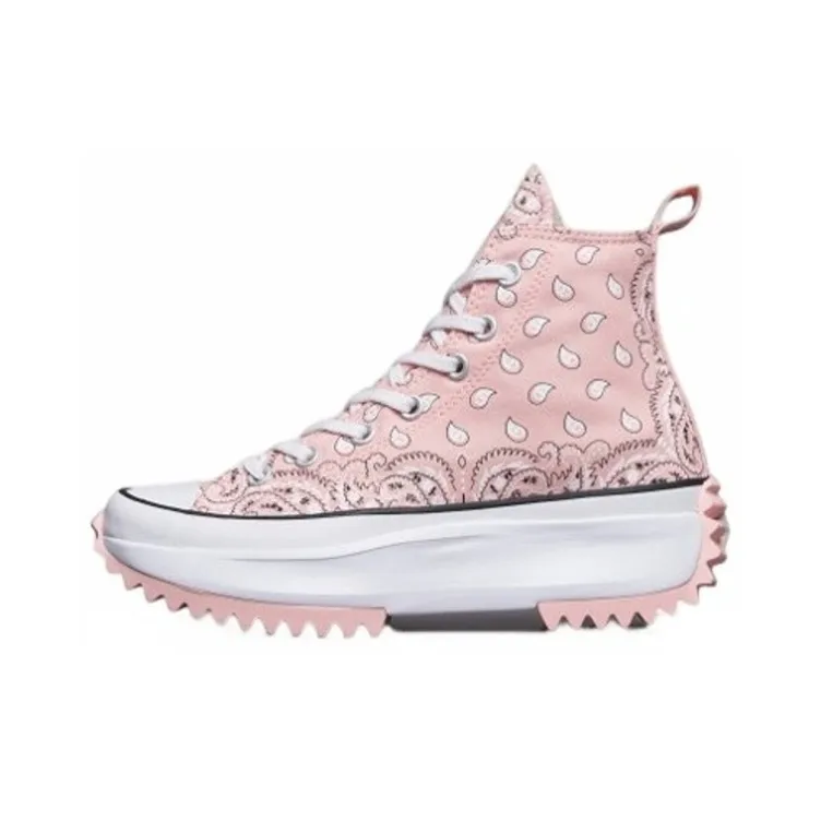 J.W.Anderson x Converse Run Star Hike High Топ Кеды Унисекс Розовый