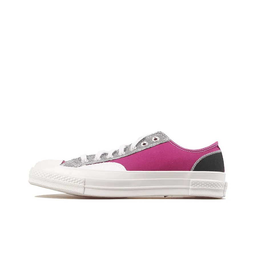 Converse 1970s Chuck Bull Cactus Low Top Canvas Shoes Unisex Purple White Конверс 1970s Чак Бул Кактус Низкие Кеды Унисекс Фиолетовый Белый