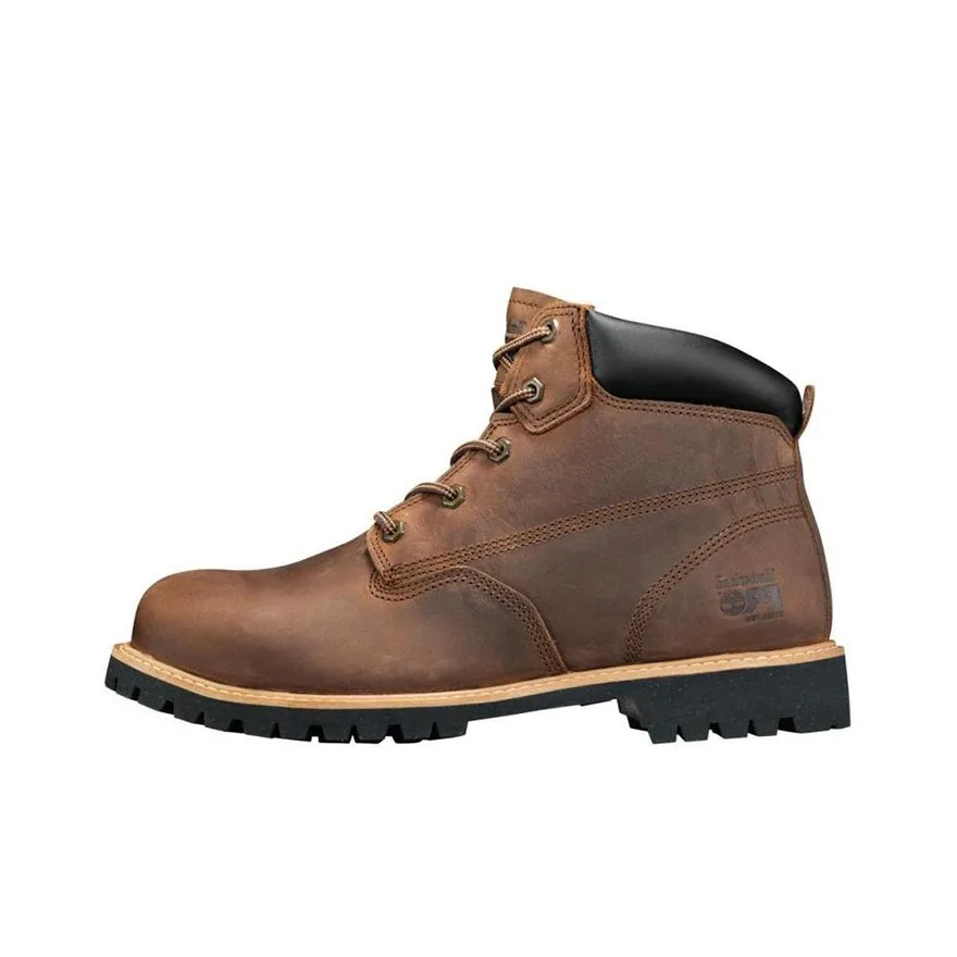 Timberland Cushioning Wear-Resistant Ankle-Length Outdoor Boots Men's Dark Brown