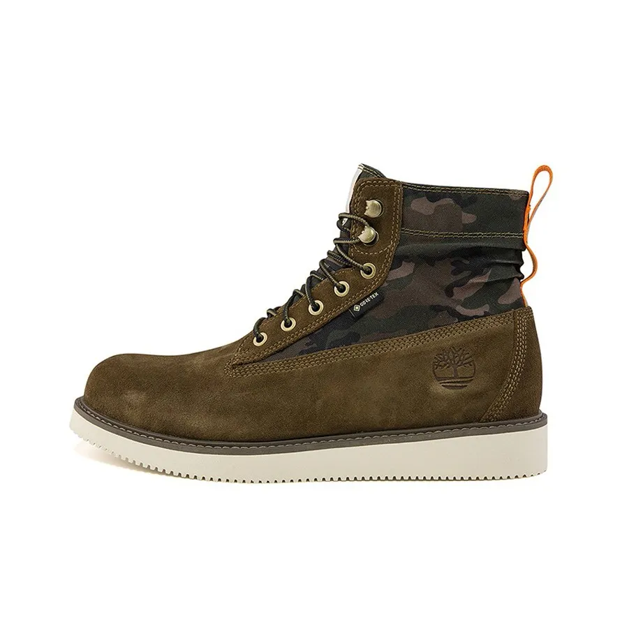 Timberland Vibram 6 Inch Premium Wide Fit Boots 'Olive Green'