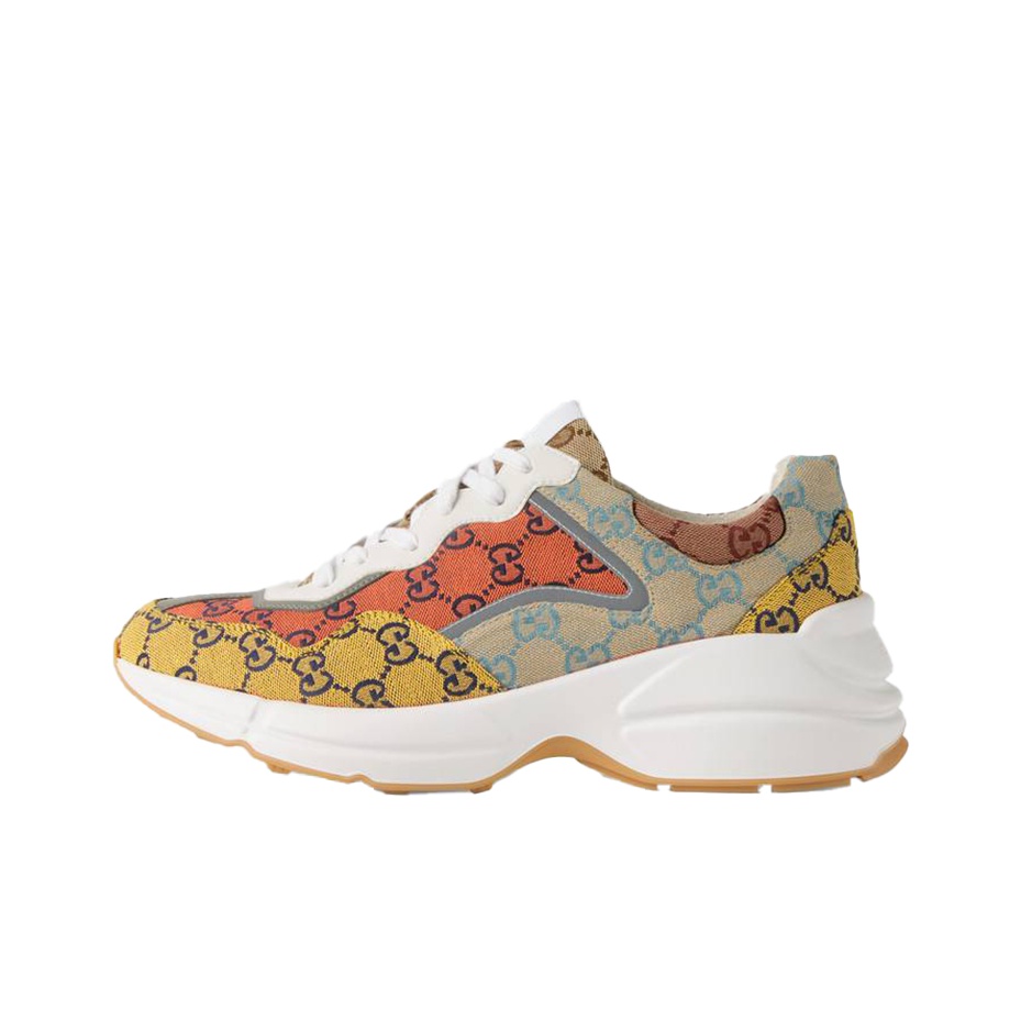 Step Up Your Style: The Gucci Rhyton Sneakers on Feet Step Up Your Style: The Gucci Rhyton Sneakers on Feet