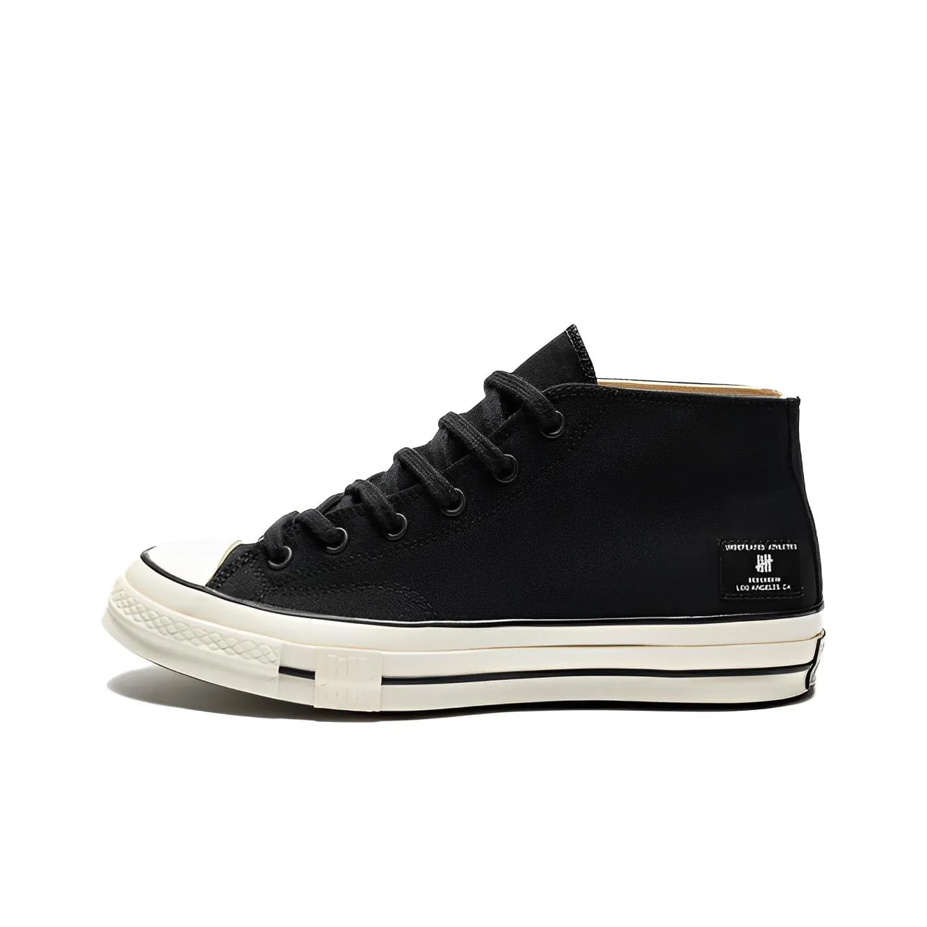UNDEFEATED x Converse Chuck 70 MID Топ Кеды Унисекс Черный белый