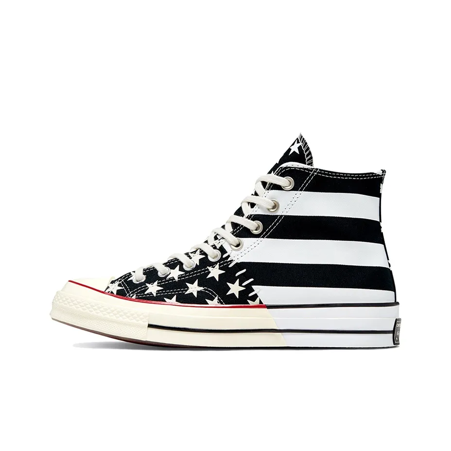 Converse Chuck Taylor All Star 70 Hi Archive Restructured American Flag Black White