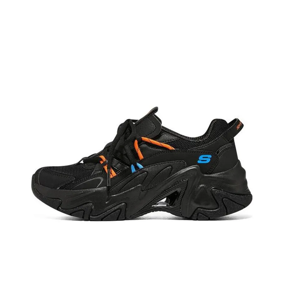 Skechers Stamina V3 'Black Orange Blue' Women's