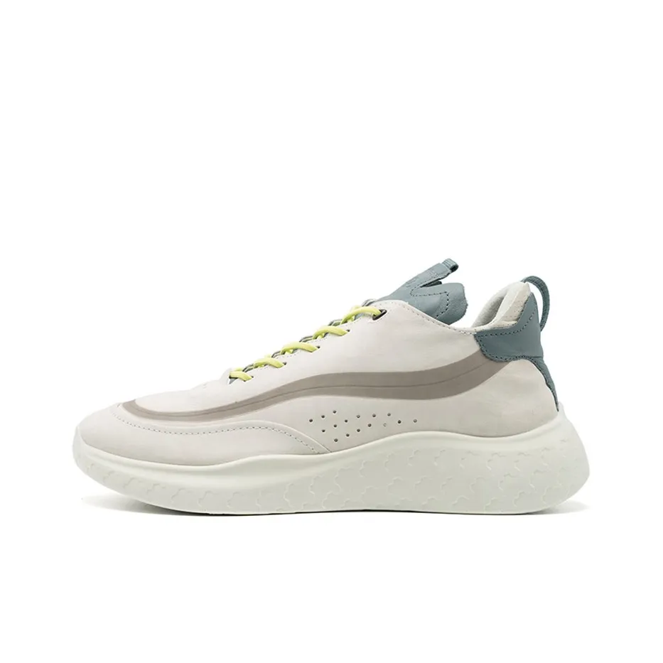 Ecco Yue Dong Low Top Chunky Sneakers Men's White