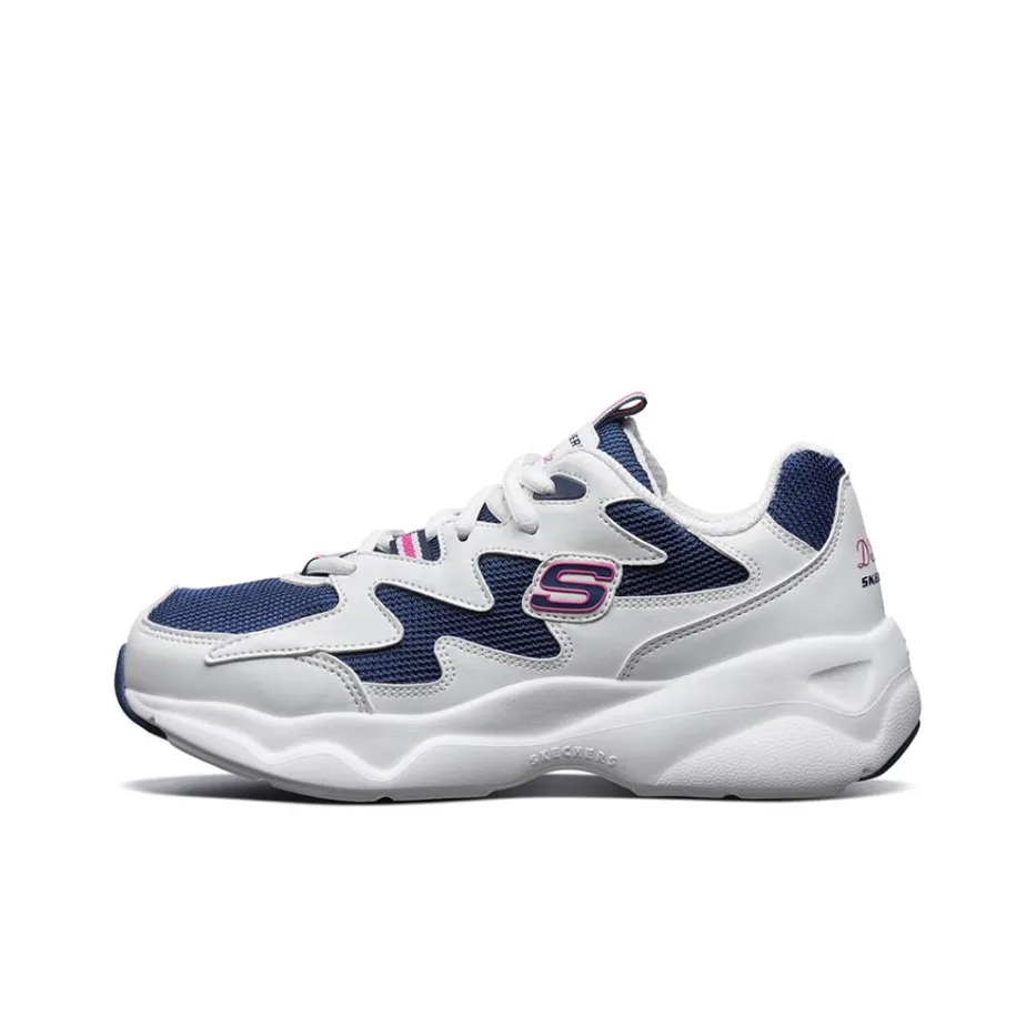Skechers D'lites Airy 'White Blue Pink' Women's