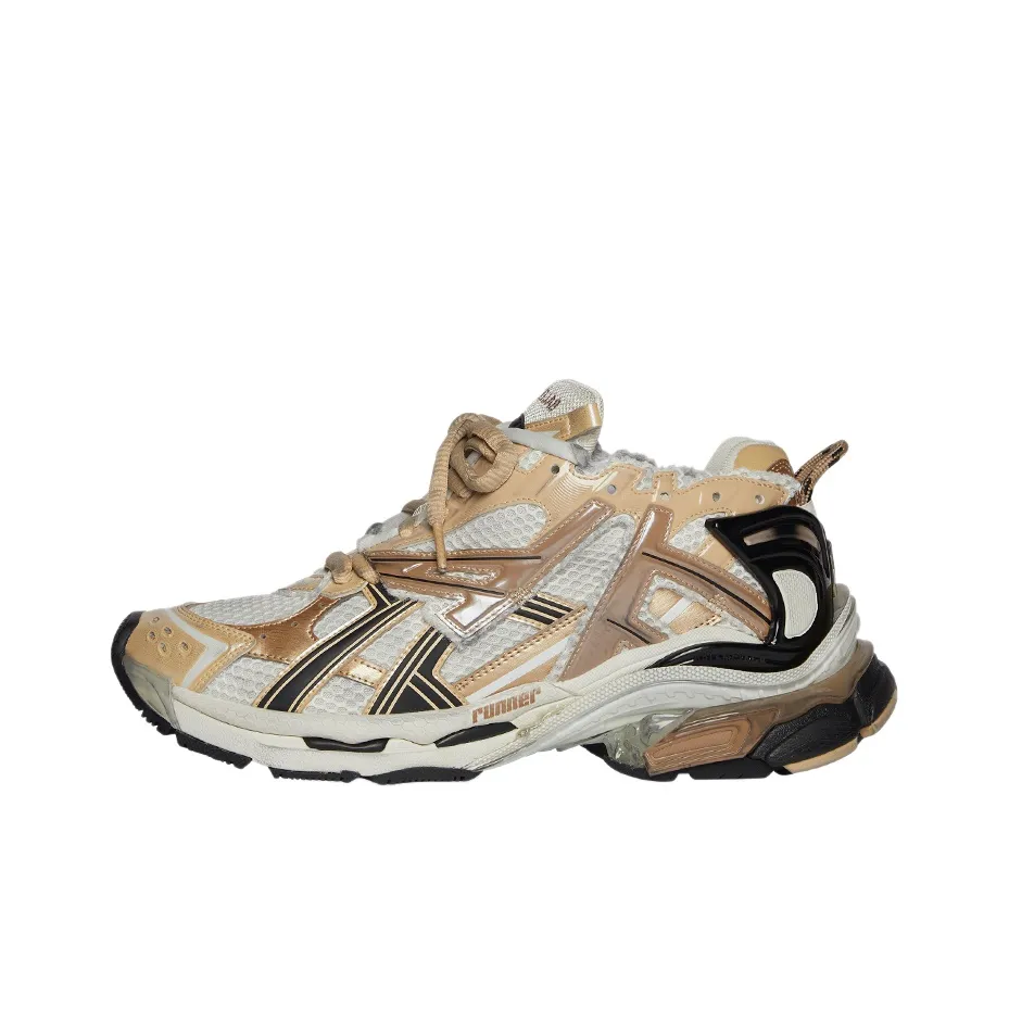 Balenciaga Runner Beige Black White