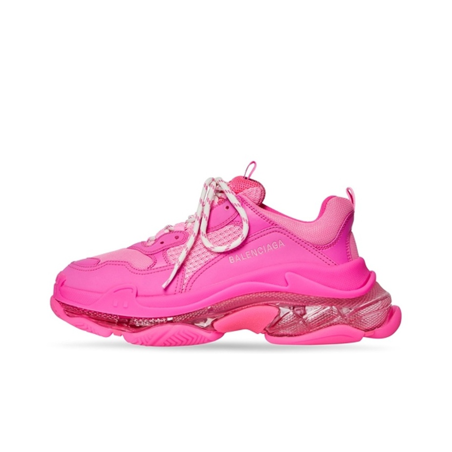 BALENCIAGA ピンク トリプルS スニーカー 35/23 バレンシアガ トリプルS メッシュ スニーカー 35 メンズ ピンク