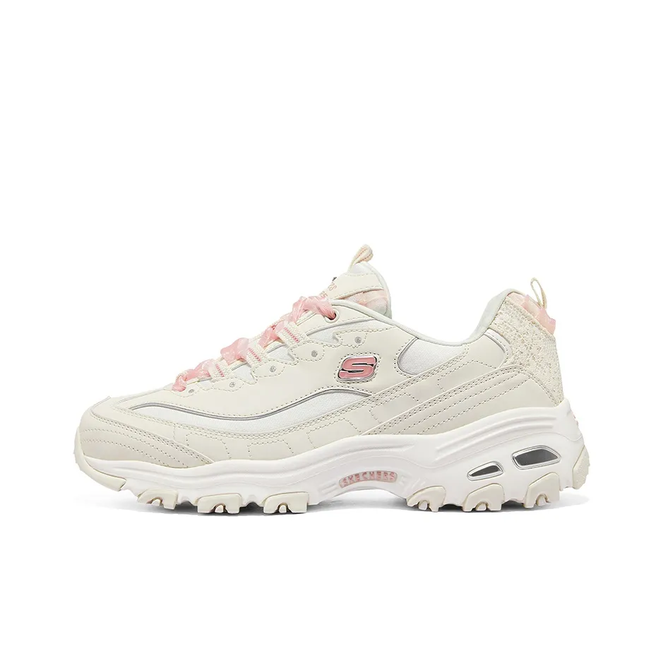 Skechers D'lites 1.0 Sneakers 'Beige' Women's