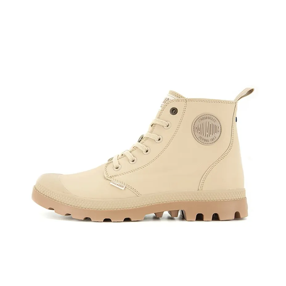 Palladium Pampa Outdoor Boots Unisex Warm Sand Yellow