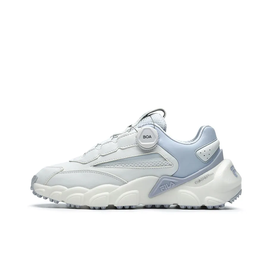 FILA SMASHER GF BOA Low Top Golf Shoes Women's White Blue