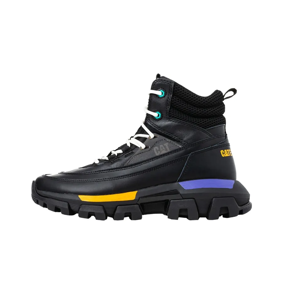 CAT Re Powered Lunar Rover Chunky Sneakers Unisex High Top Black