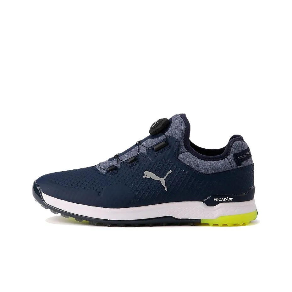 PUMA ProAdapt Alphacat Golf Pro Adapt Alpha Cat Low Top Golf Shoes Men's Blue
