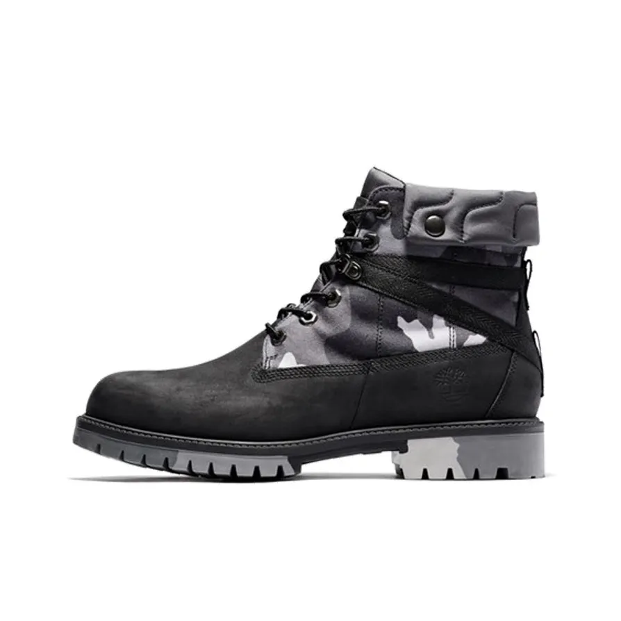 Timberland Heritage EK+ 6 Inch Waterproof Boot 'Black Camouflage'