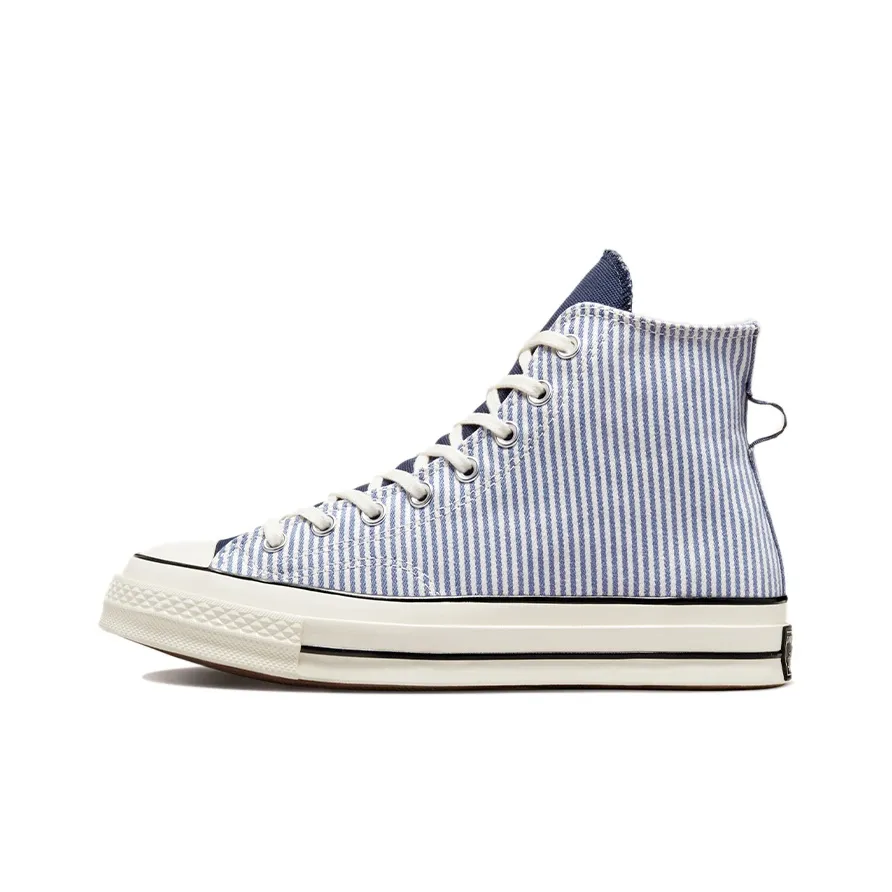 Converse Chuck Taylor All Star 70 Hi Hickory Stripe Washed Indigo