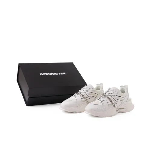 DEMONSTER Толстоподошвенные кроссовки Low Top Белый Унисекс