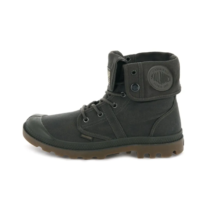 Palladium Outdoor Boots Unisex High Top Dark Gray