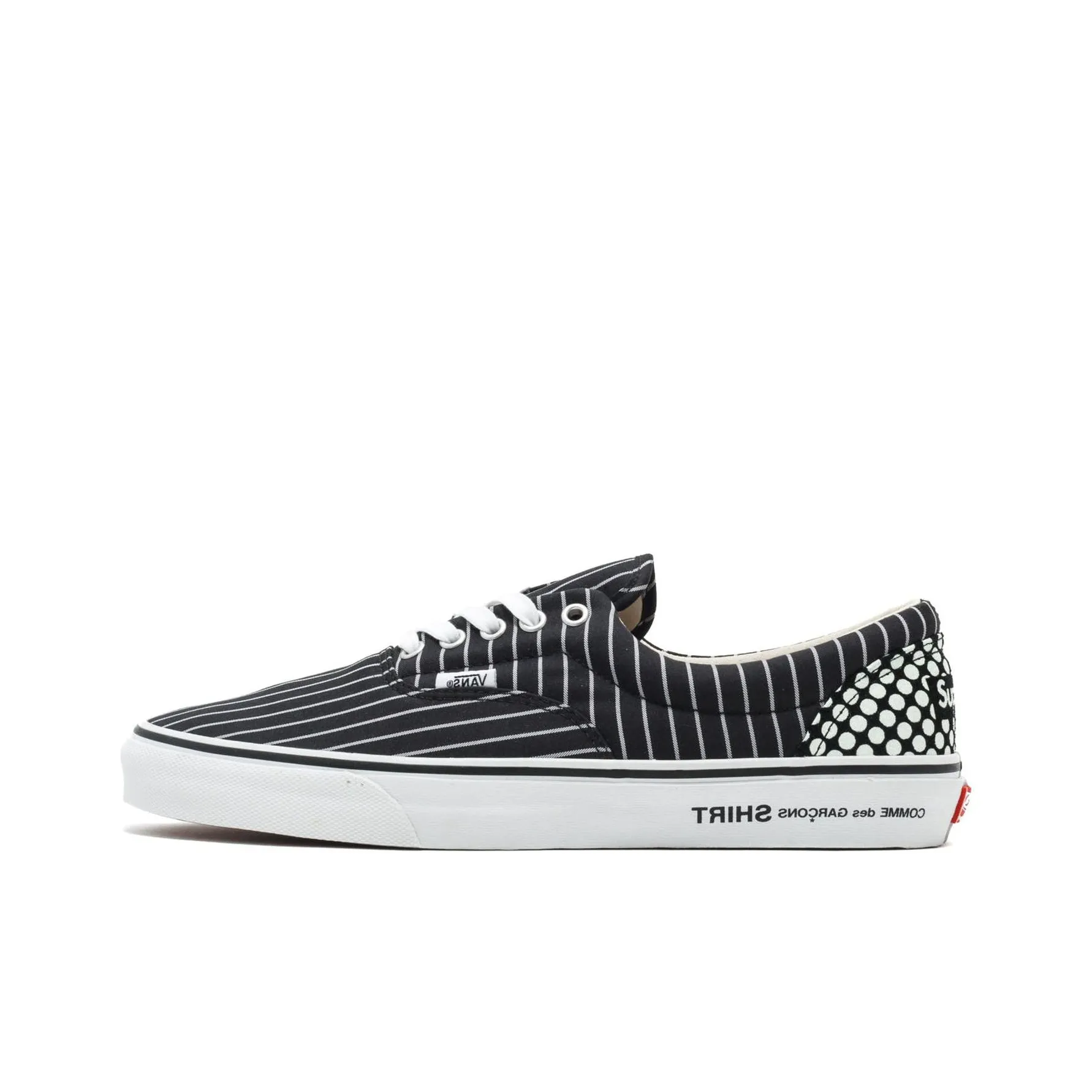 Vans Era Supreme Cdg Pinstripe Navy