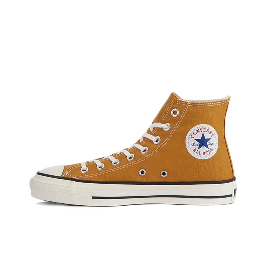 Converse Chuck Taylor All Star Abrasion Resistant High Топ Кеды Унисекс Имбирно-желтый Версия для Японии