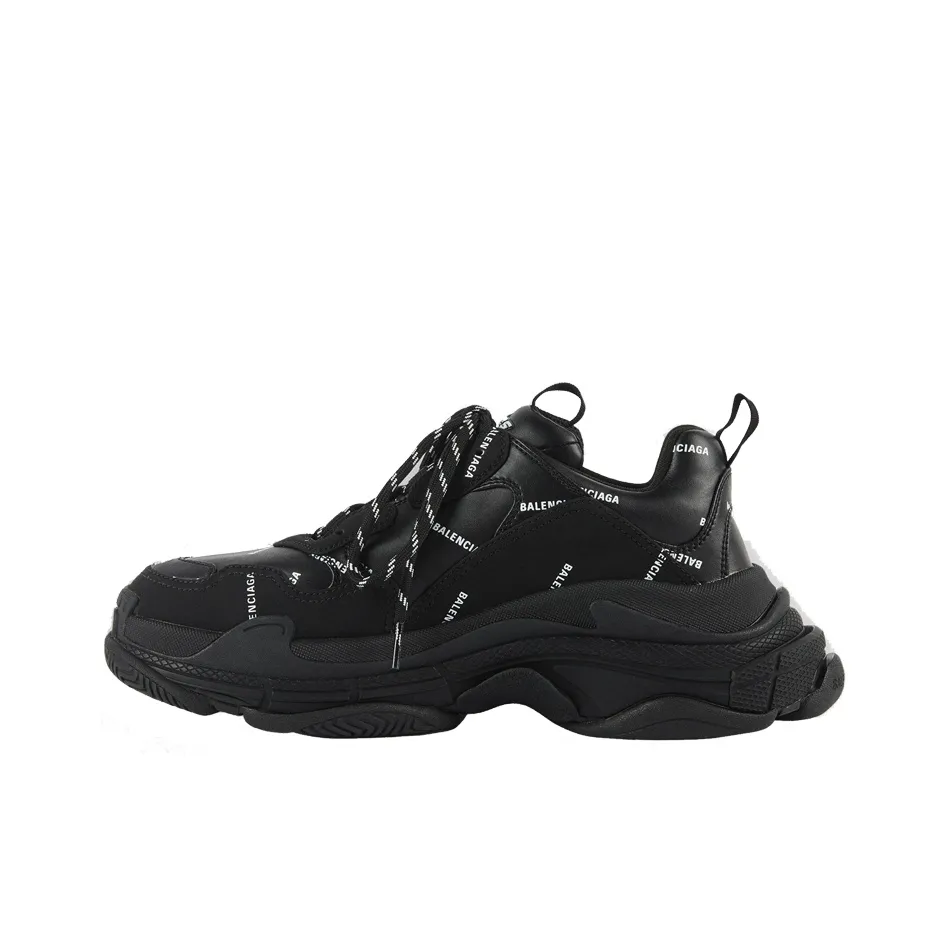 Balenciaga Triple S Sneaker 'Allover Logo Black'