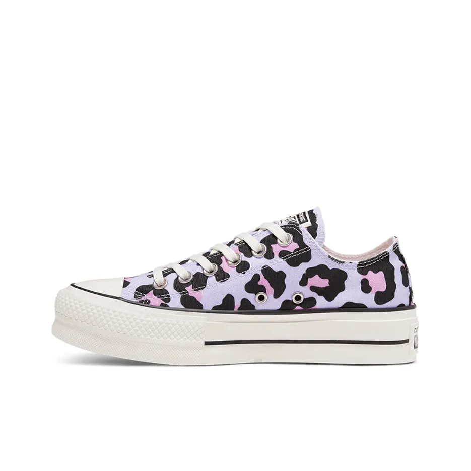 Converse Women's Chuck Taylor All Star Lift Low 'Leopard' Women's