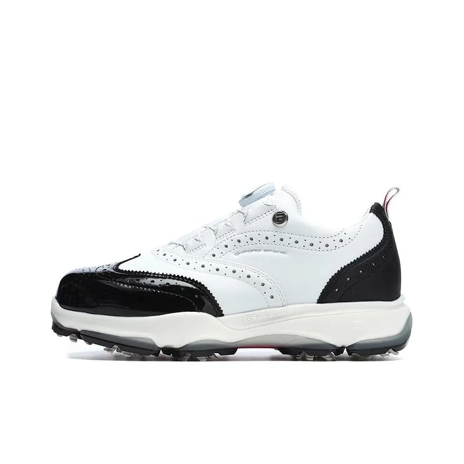 FILA Gf Oxford Spike Sneakers 'White Black' Women's