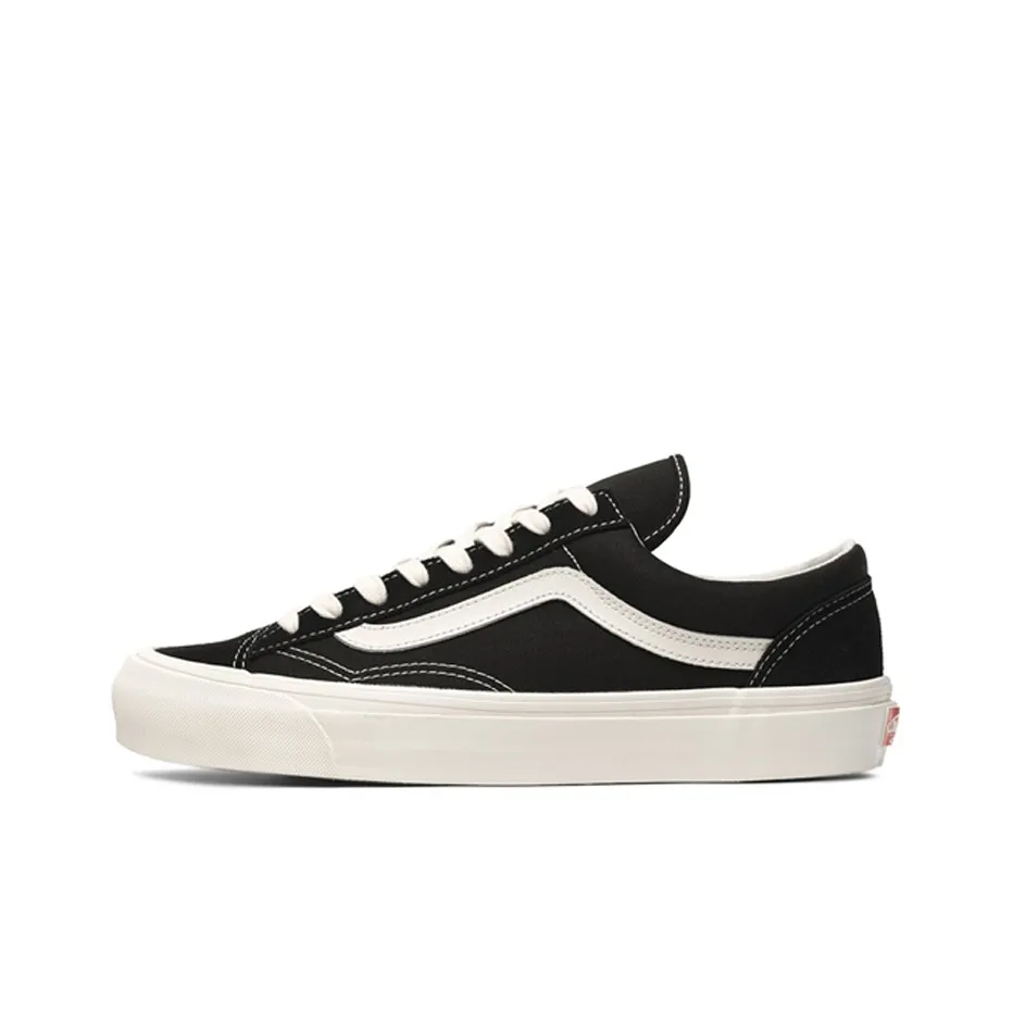 Vans Style 36 Vault Og LX Черный Marshmall Низкий Топ Кеды Унисекс Черный Белый