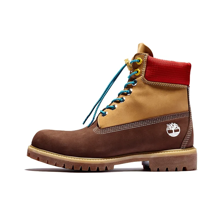 Timberland PREMIUM Outdoor Boots Men's Yellow/Red