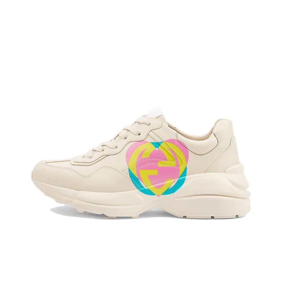 GUCCI Women's Rhyton 'Heart Ivory' Women's