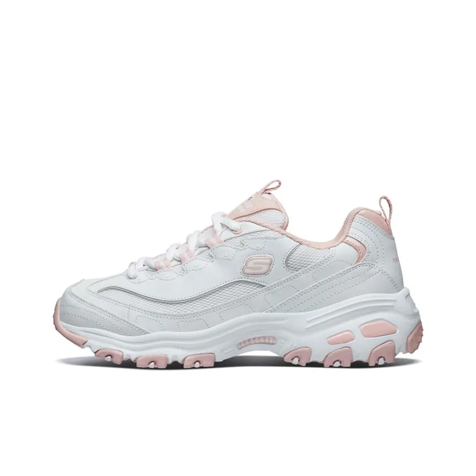 Skechers D'lites 1.0 Gs Pink/White Women's